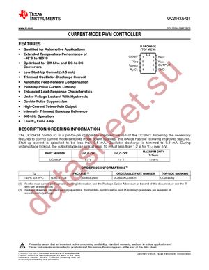 UC2843AQD8RQ1 datasheet  